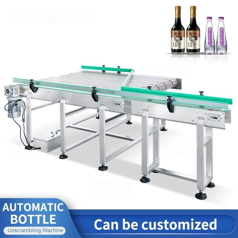 BOTTLE UNSCRAMBLER CONVEYOR FOR AUTOMATION BOTTLE UNSCRAMBLER CONVEYOR FOR AUTOMATION